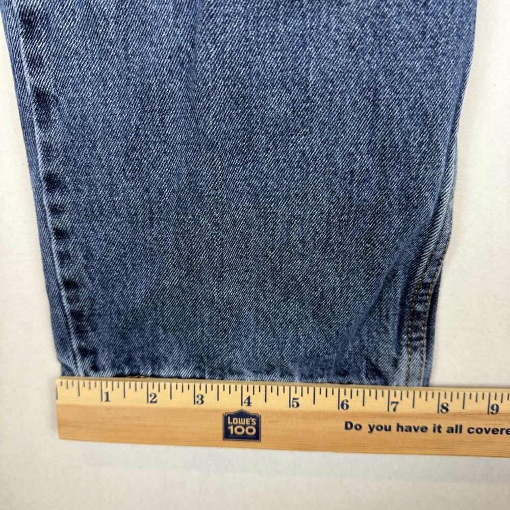 Levi's 550 Jeans Men 34x34 Blue Denim Distressed High-Rise Relaxed Fit Straight - Picture 11 of 15